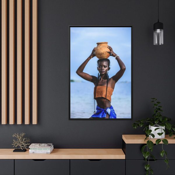 African Women Framed Canvas