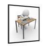 88302-10.jpg Little Slep at Work Framed Canvas