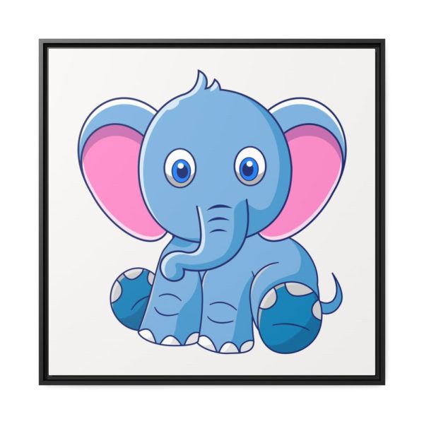 88302-101.jpg Baby Elephant Framed Canvas