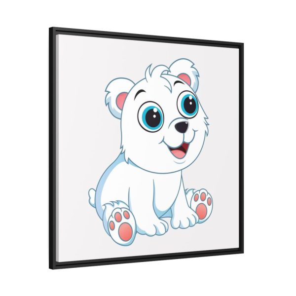 88302-105.jpg Baby Polar Bear Framed Canvas