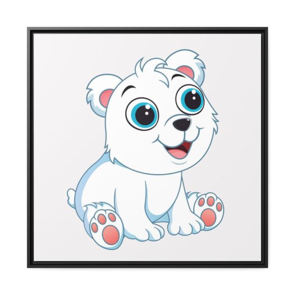 88302-106.jpg Baby Polar Bear Framed Canvas
