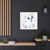 88302-109.jpg Baby Polar Bear Framed Canvas