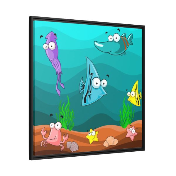 Underwater Framed Canvas