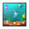 Underwater Framed Canvas