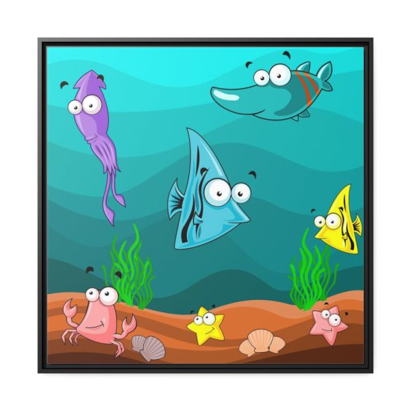 Underwater Framed Canvas