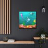 Underwater Framed Canvas