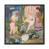 88302-131.jpg Le Cirque Corvi by Georges de Feure Framed Canvas
