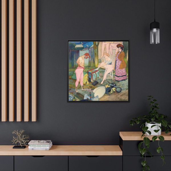 88302-134.jpg Le Cirque Corvi by Georges de Feure Framed Canvas