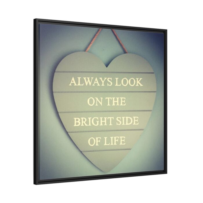 Encouragement Quote Framed Canvas - Image 1