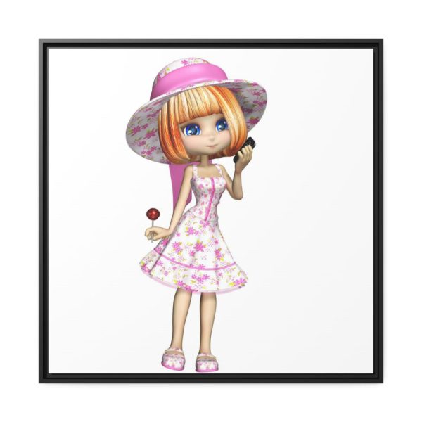 88302-31.jpg Little Girl Framed Canvas