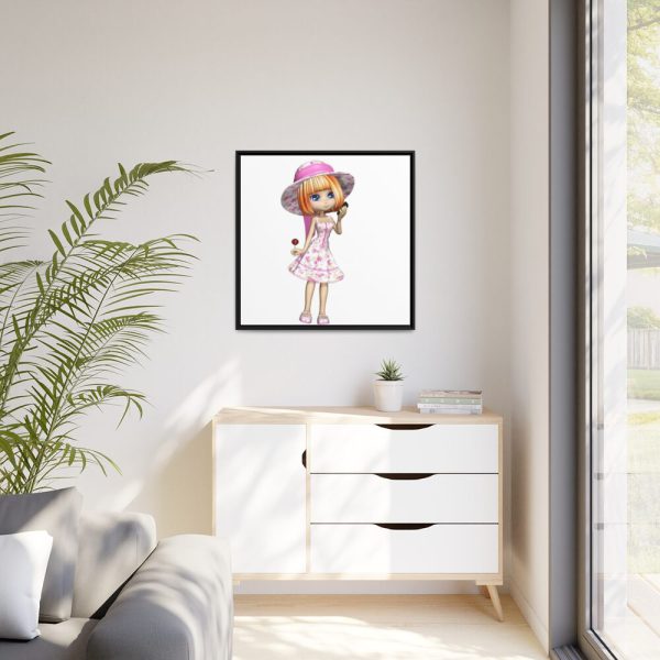 88302-33.jpg Little Girl Framed Canvas