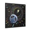 88302-45.jpg Digital Art by Les Bossinas Framed Canvas