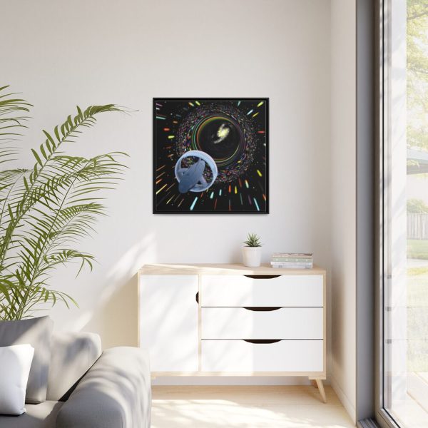 88302-48.jpg Digital Art by Les Bossinas Framed Canvas