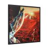 88302-55.jpg Astronauts Walking on Mars Framed Canvas
