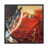 88302-56.jpg Astronauts Walking on Mars Framed Canvas