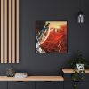 88302-59.jpg Astronauts Walking on Mars Framed Canvas