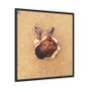 Happy African Kid Framed Canvas