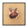 Happy African Kid Framed Canvas