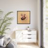 Happy African Kid Framed Canvas