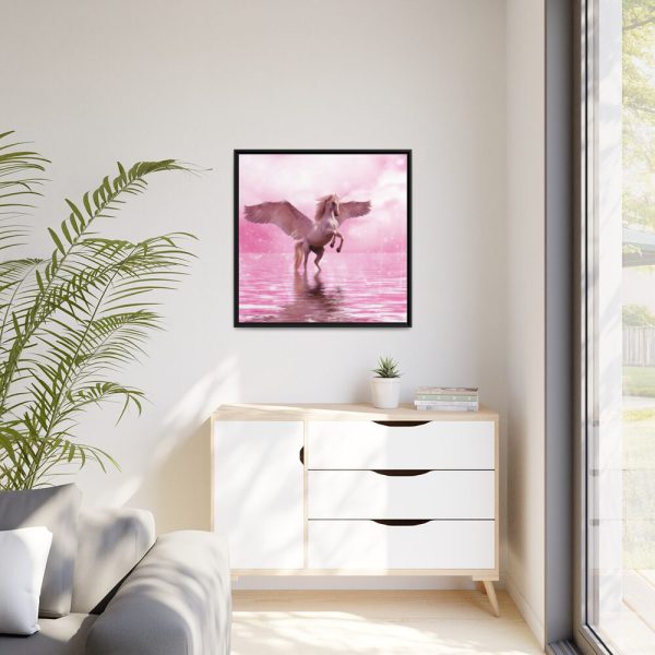 88302-73.jpg Magical Unicorn Framed Canvas