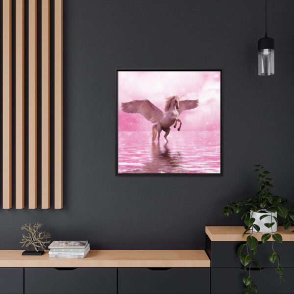 88302-74.jpg Magical Unicorn Framed Canvas