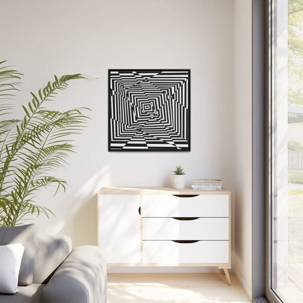 88302-78.jpg Four Color Theorem Framed Canvas