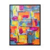 88303.jpg Watercolors Palette Framed Canvas