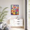 88303-3.jpg Watercolors Palette Framed Canvas