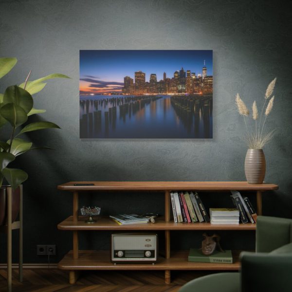 91638-104.jpg Beautiful New York City Sunset Standard Canvas