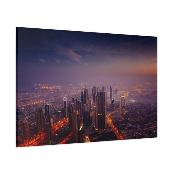 Dubai at Sunrise Standard Canvas