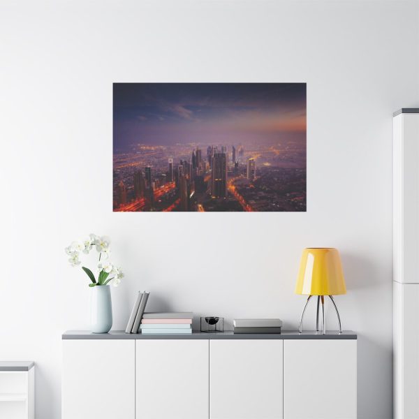 Dubai at Sunrise Standard Canvas