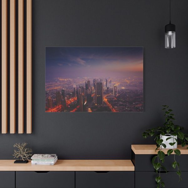 Dubai at Sunrise Standard Canvas