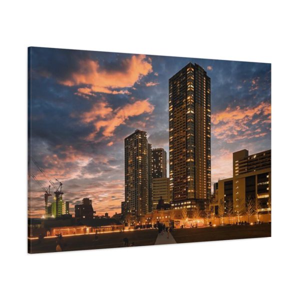 Ikebukuro Tokyo Sunset Standard Canvas