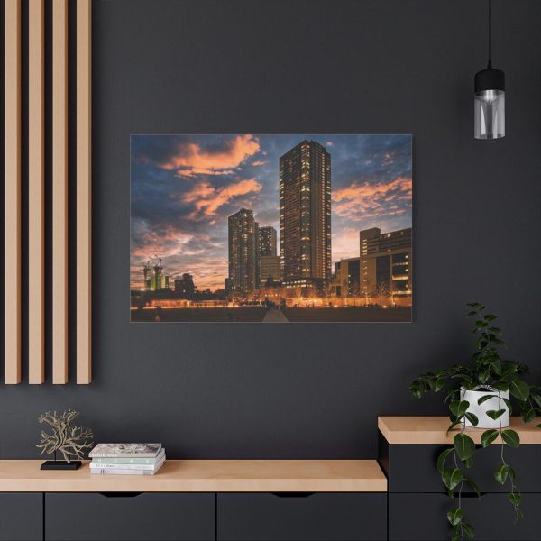 Ikebukuro Tokyo Sunset Standard Canvas