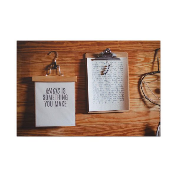 91638-126.jpg Motivational Quote on Wooden Clipboard Standard Canvas
