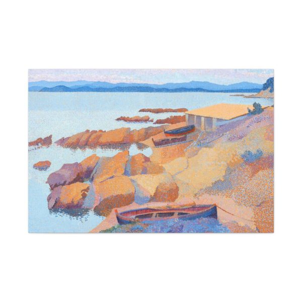 Calanque des Antibois by Henri-Edmond Cross Standard Canvas