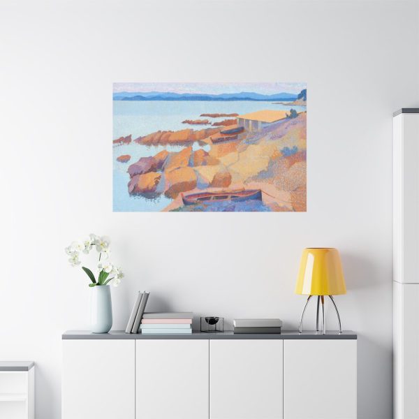Calanque des Antibois by Henri-Edmond Cross Standard Canvas