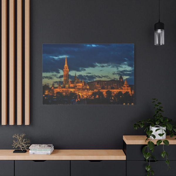 91638-148.jpg St. Matthew's Church Budapest Standard Canvas