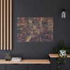 New York City Skyline at Night Standard Canvas