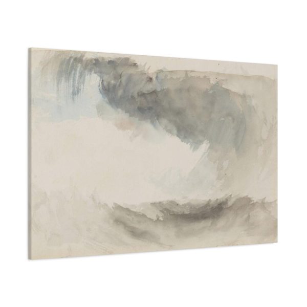 91638-210.jpg Clouds, Rain and Waves With Washes of Grey and Blue Standard Canvas