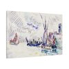 La Rochelle by Paul Signac Standard Canvas