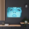 91638-273.jpg Blue Womans Face Standard Canvas