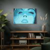 91638-274.jpg Blue Womans Face Standard Canvas