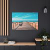 Boardwalk And Sky Standard Canvas