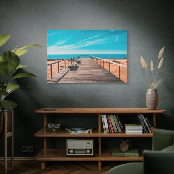 Boardwalk And Sky Standard Canvas
