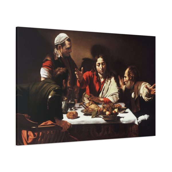 91638-310.jpg Supper at Emmaus Caravaggio Standard Canvas