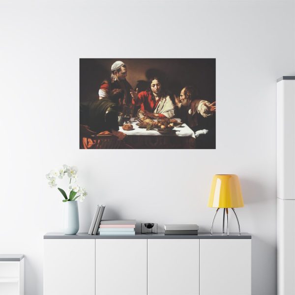 91638-312.jpg Supper at Emmaus Caravaggio Standard Canvas