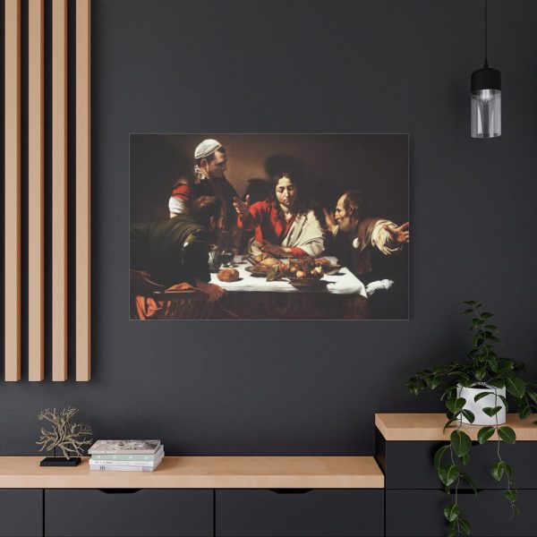 91638-313.jpg Supper at Emmaus Caravaggio Standard Canvas