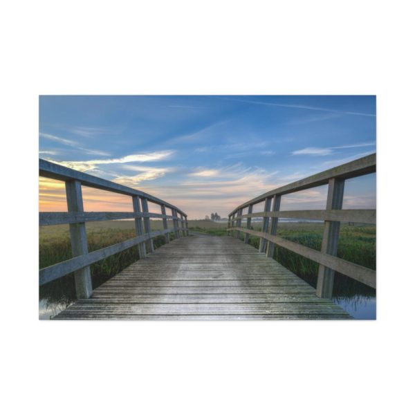 91638-321.jpg Crossing the Bridge Standard Canvas