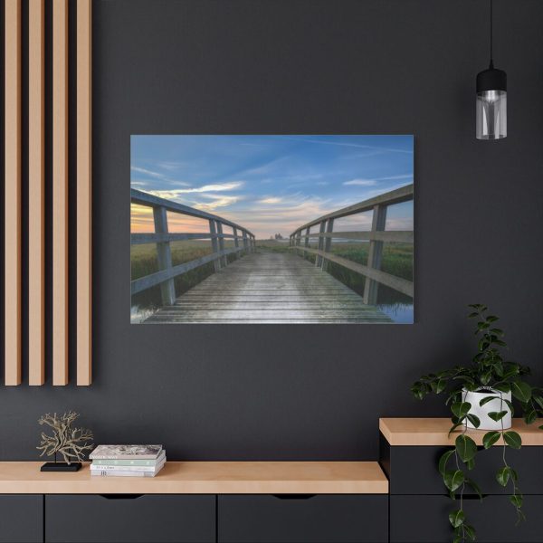 91638-323.jpg Crossing the Bridge Standard Canvas